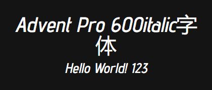 Advent-Pro-600italic