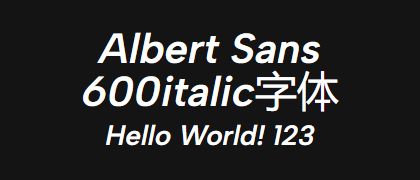 Albert-Sans-600italic