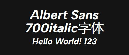 Albert-Sans-700italic