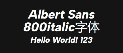 Albert-Sans-800italic