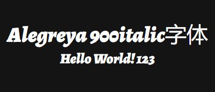 Alegreya-900italic