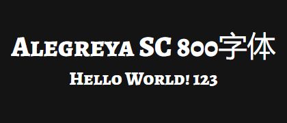 Alegreya-SC-800