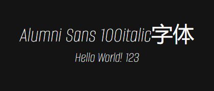 Alumni-Sans-100italic