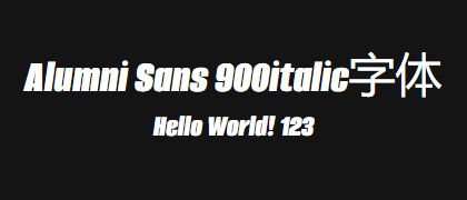 Alumni-Sans-900italic