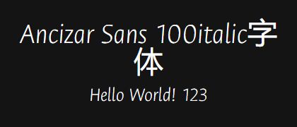 Ancizar-Sans-100italic