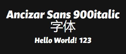 Ancizar-Sans-900italic