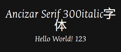 Ancizar-Serif-300italic