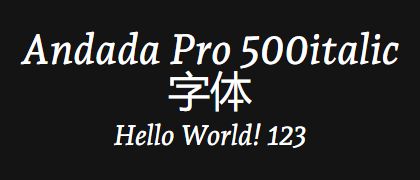 Andada-Pro-500italic