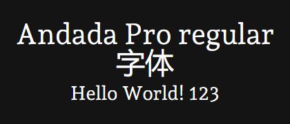 Andada-Pro-regular