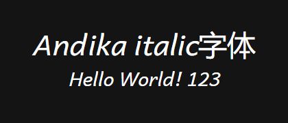 Andika-italic