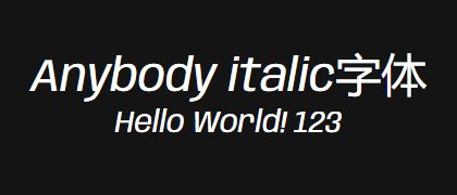 Anybody-italic