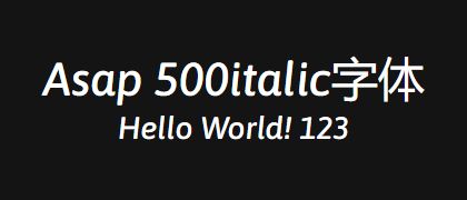 Asap-500italic