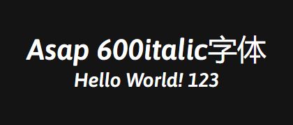 Asap-600italic