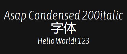 Asap-Condensed-200italic