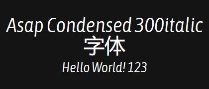 Asap-Condensed-300italic