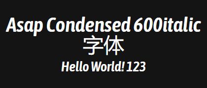 Asap-Condensed-600italic