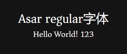 Asar-regular