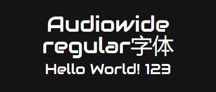 Audiowide-regular
