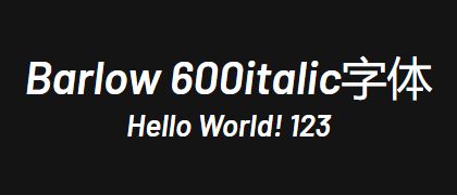 Barlow-600italic