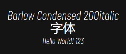 Barlow-Condensed-200italic