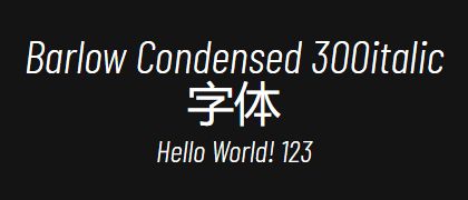 Barlow-Condensed-300italic