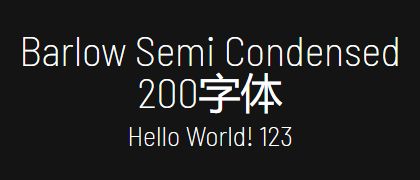 Barlow-Semi-Condensed-200