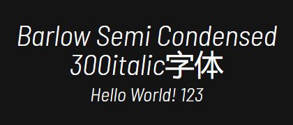 Barlow-Semi-Condensed-300italic