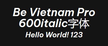 Be-Vietnam-Pro-600italic