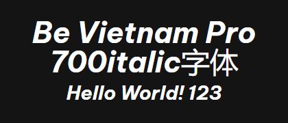 Be-Vietnam-Pro-700italic