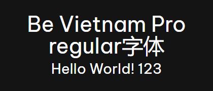 Be-Vietnam-Pro-regular