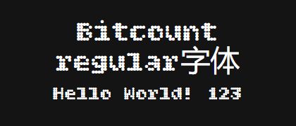Bitcount-regular