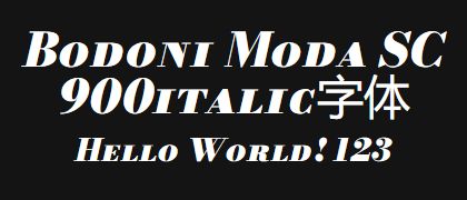 Bodoni-Moda-SC-900italic