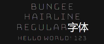 Bungee-Hairline-regular