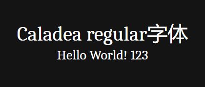 Caladea-regular