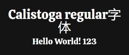 Calistoga-regular