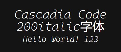 Cascadia-Code-200italic