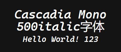Cascadia-Mono-500italic