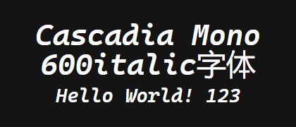 Cascadia-Mono-600italic