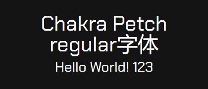 Chakra-Petch-regular