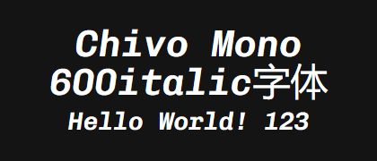 Chivo-Mono-600italic