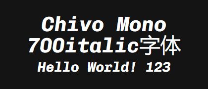 Chivo-Mono-700italic