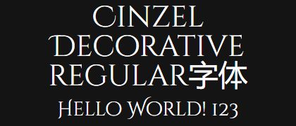 Cinzel-Decorative-regular
