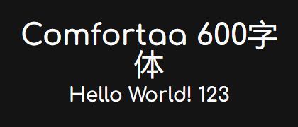 Comfortaa-600