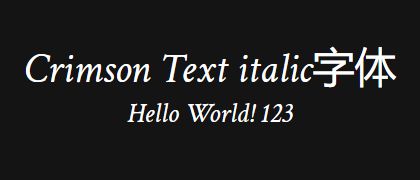Crimson-Text-italic