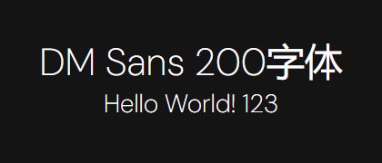DM-Sans-200