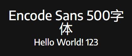 Encode-Sans-500