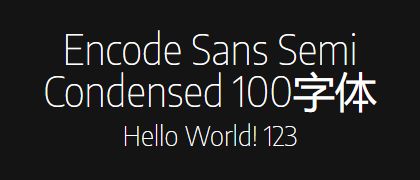 Encode-Sans-Semi-Condensed-100