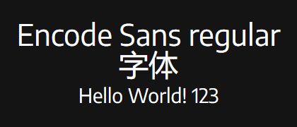 Encode-Sans-regular