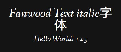 Fanwood-Text-italic