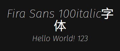 Fira-Sans-100italic